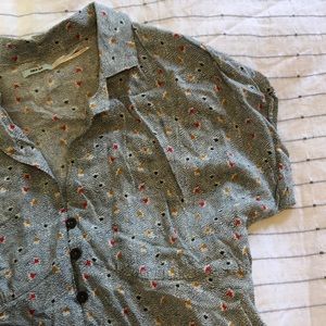 Kimchi Blu Lucy Printed Shirt Dress